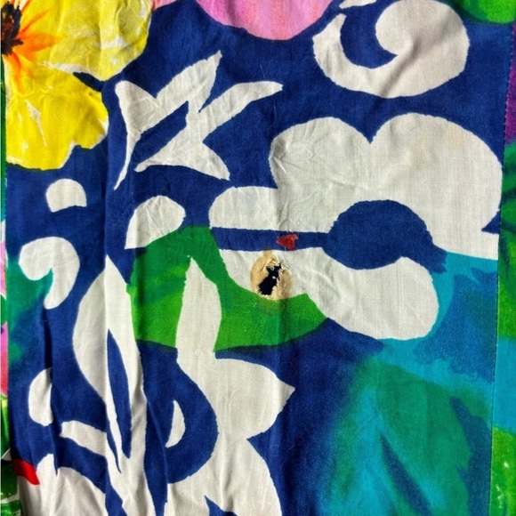 JAMS WORLD •Women’s Colorful Hawaiian Island Floral Tropical Hibiscus Dress Sz 7 - Picture 6 of 7